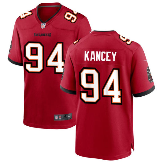 Calijah Kancey Nike Tampa Bay Buccaneers Game Jersey - Red