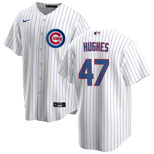 Brandon Hughes Chicago Cubs Nike Home Replica Jersey - White