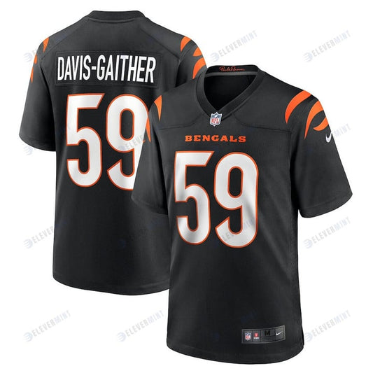 Akeem Davis-Gaither 59 Cincinnati Bengals Game Player Jersey - Black