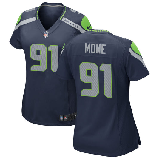 Bryan Mone Seattle Seahawks Nike Women's Game Jersey - College Navy