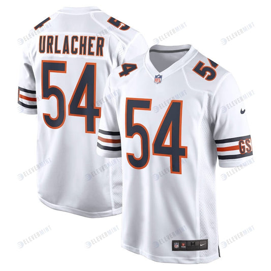 Brian Urlacher 54 Chicago Bears Men Retired Game Jersey - White