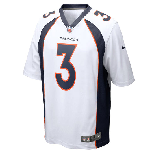 Boys' Grade School Russell Wilson Nike Broncos Game Jersey - White