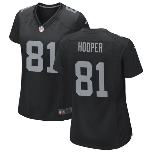 Austin Hooper Las Vegas Raiders Nike Women's Game Jersey - Black