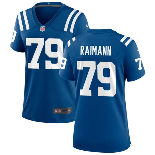 Bernhard Raimann Nike Indianapolis Colts Women's Game Jersey - Royal