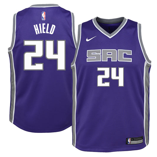 Buddy Hield Sacramento Kings Nike Youth Swingman Jersey Purple - Icon Edition