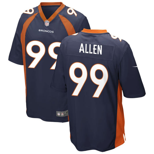 Zach Allen Denver Broncos Nike Youth Game Jersey - Navy