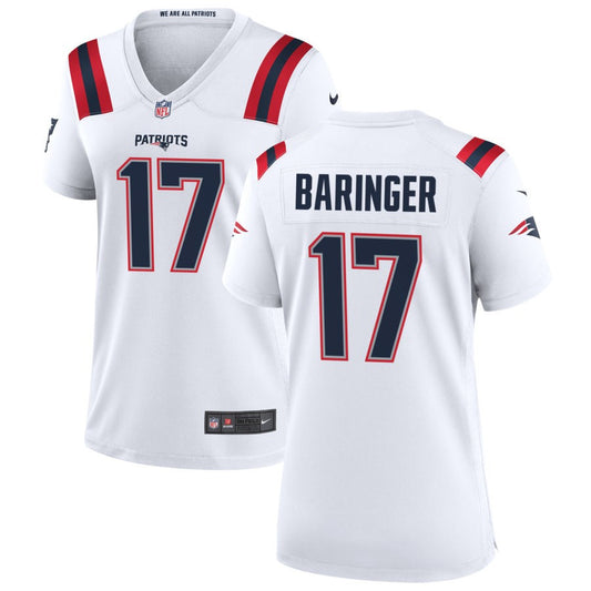 Bryce Baringer Nike New England Patriots Women's Game Jersey - White