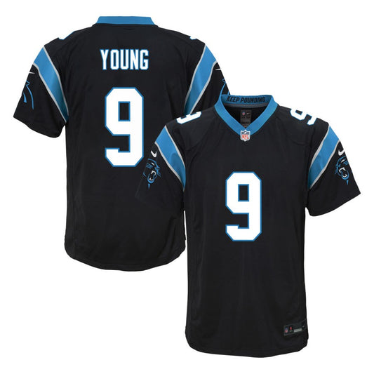 Bryce Young  Carolina Panthers Nike Youth Game Jersey - Black